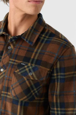 O’Neill Shirts & Flannels<GLACIER STANDARD FIT SUPERFLEECE OVERSHIRT
