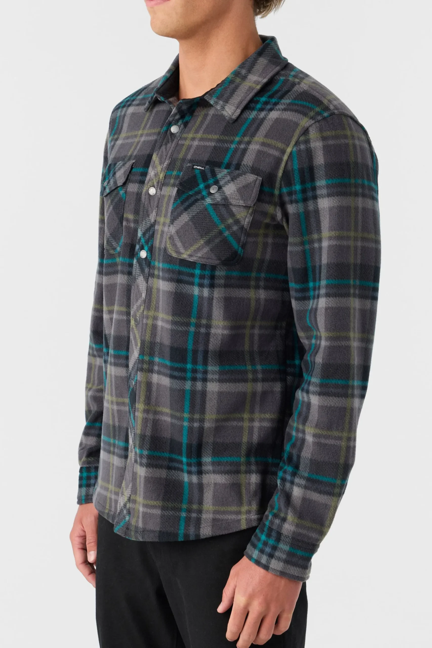 O’Neill Shirts & Flannels<GLACIER STANDARD FIT SUPERFLEECE OVERSHIRT