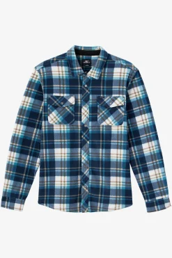 O’Neill Shirts & Flannels<GLACIER STANDARD FIT SUPERFLEECE OVERSHIRT