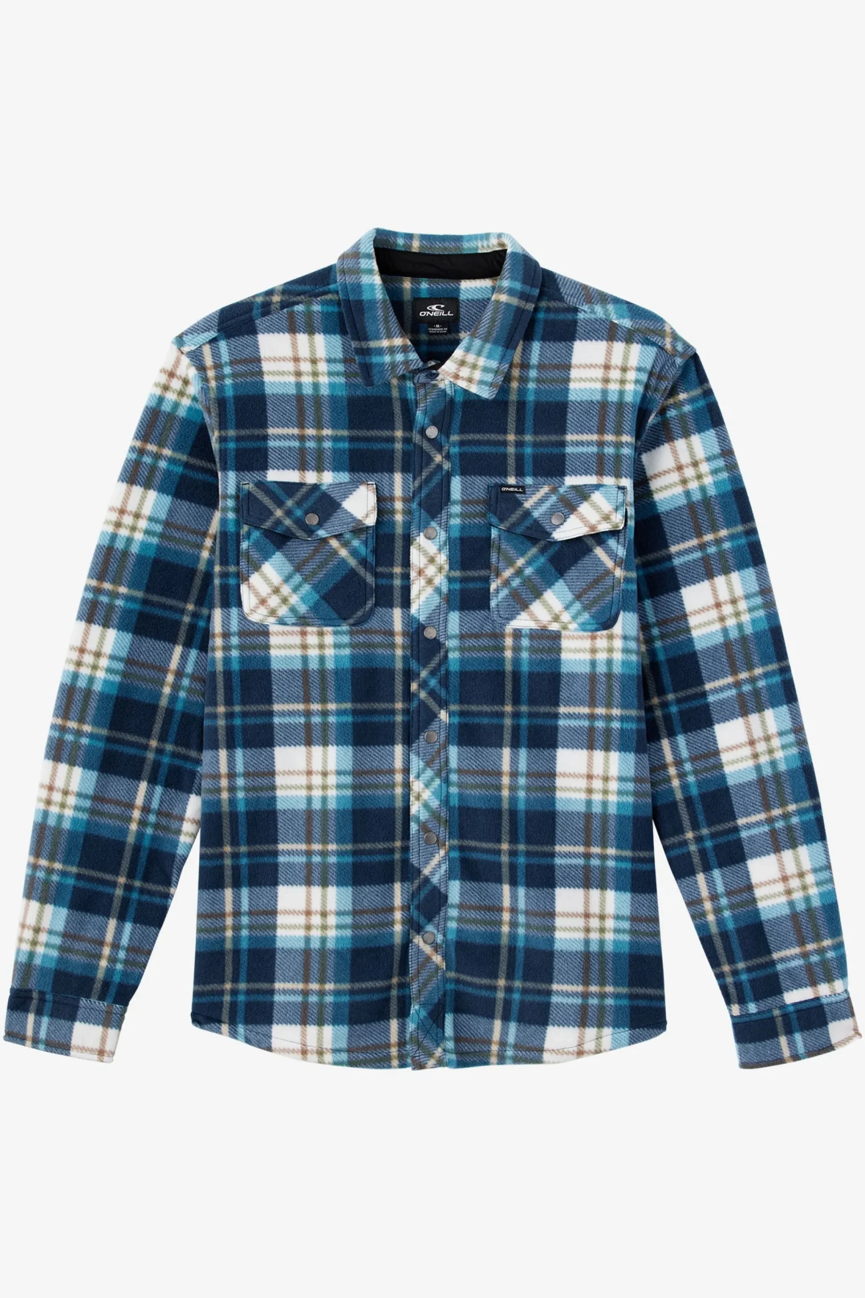 O’Neill Shirts & Flannels<GLACIER STANDARD FIT SUPERFLEECE OVERSHIRT