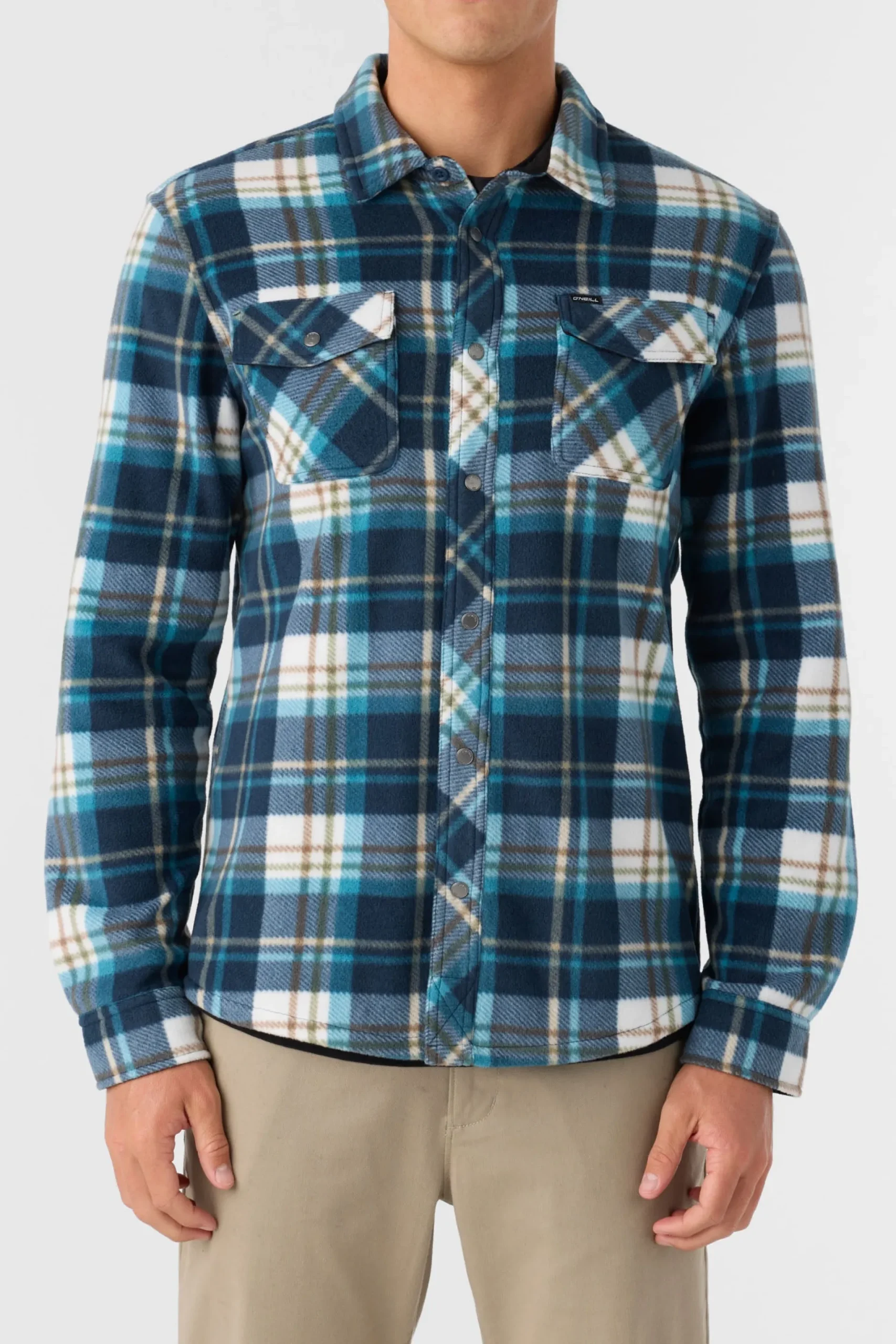 O’Neill Shirts & Flannels<GLACIER STANDARD FIT SUPERFLEECE OVERSHIRT