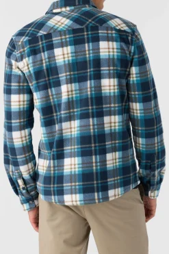 O’Neill Shirts & Flannels<GLACIER STANDARD FIT SUPERFLEECE OVERSHIRT