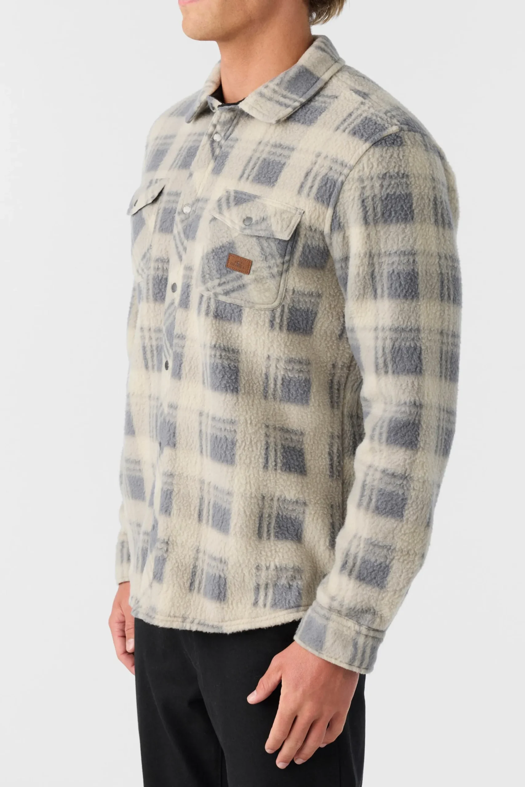O’Neill Shirts & Flannels<GLACIER STANDARD FIT SUPERFLEECE OVERSHIRT