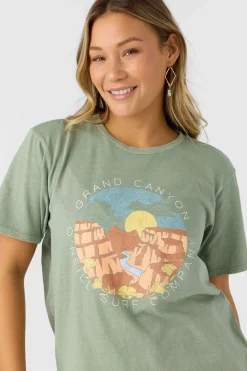 Women O’Neill Graphic Tees & Tanks<GRAND CANYON TEE