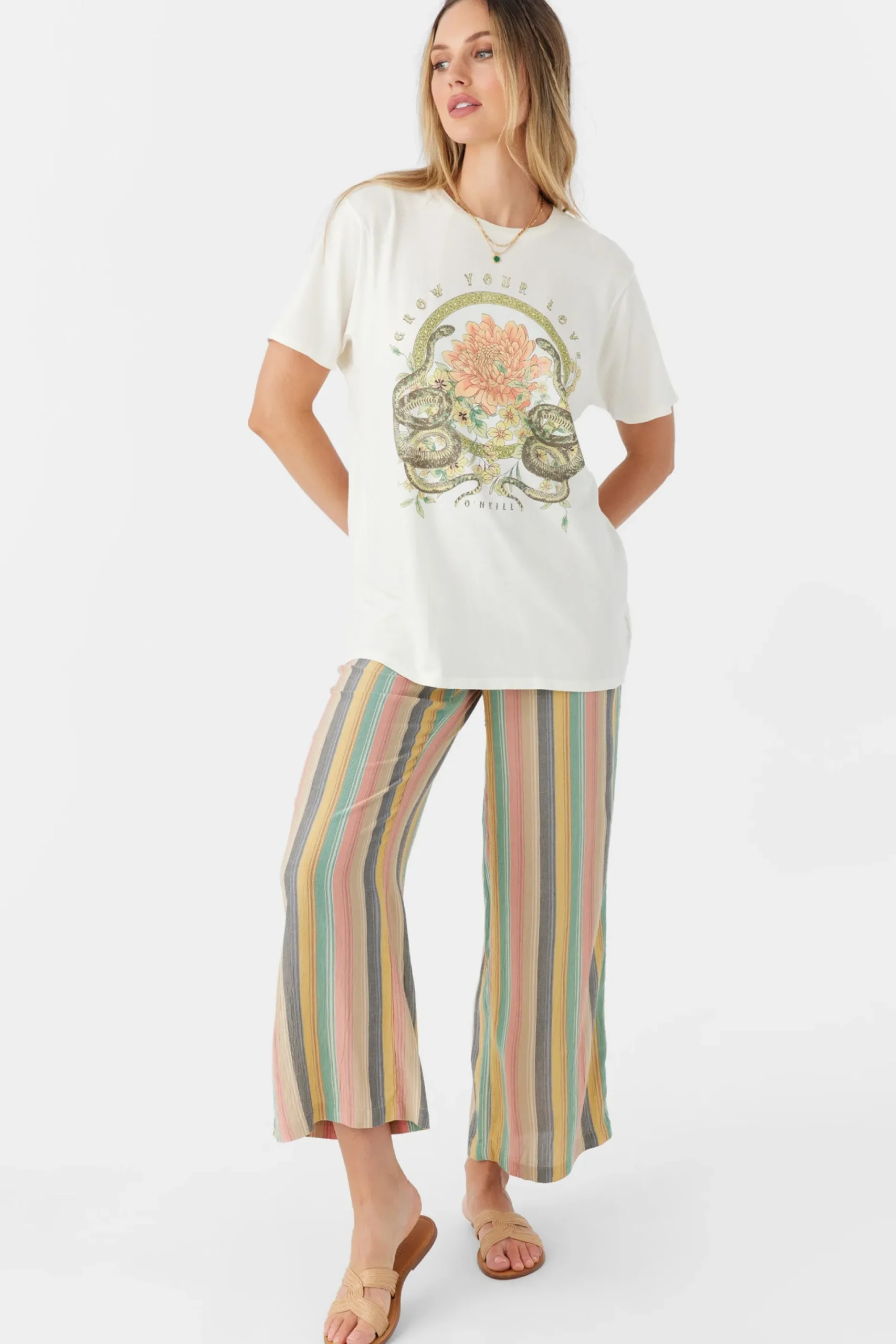 Women O’Neill Graphic Tees & Tanks<GROW LOVE TEE