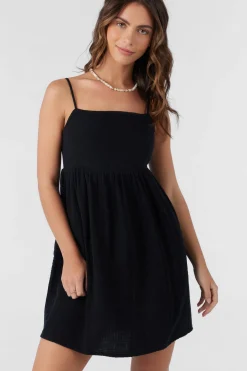 Women O’Neill Cover-Ups|Dresses<HADIA CRINKLE DOUBLE GAUZE MINI DRESS