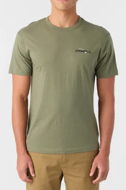 O’Neill Tees<HAWAII BADGE STANDARD FIT TEE