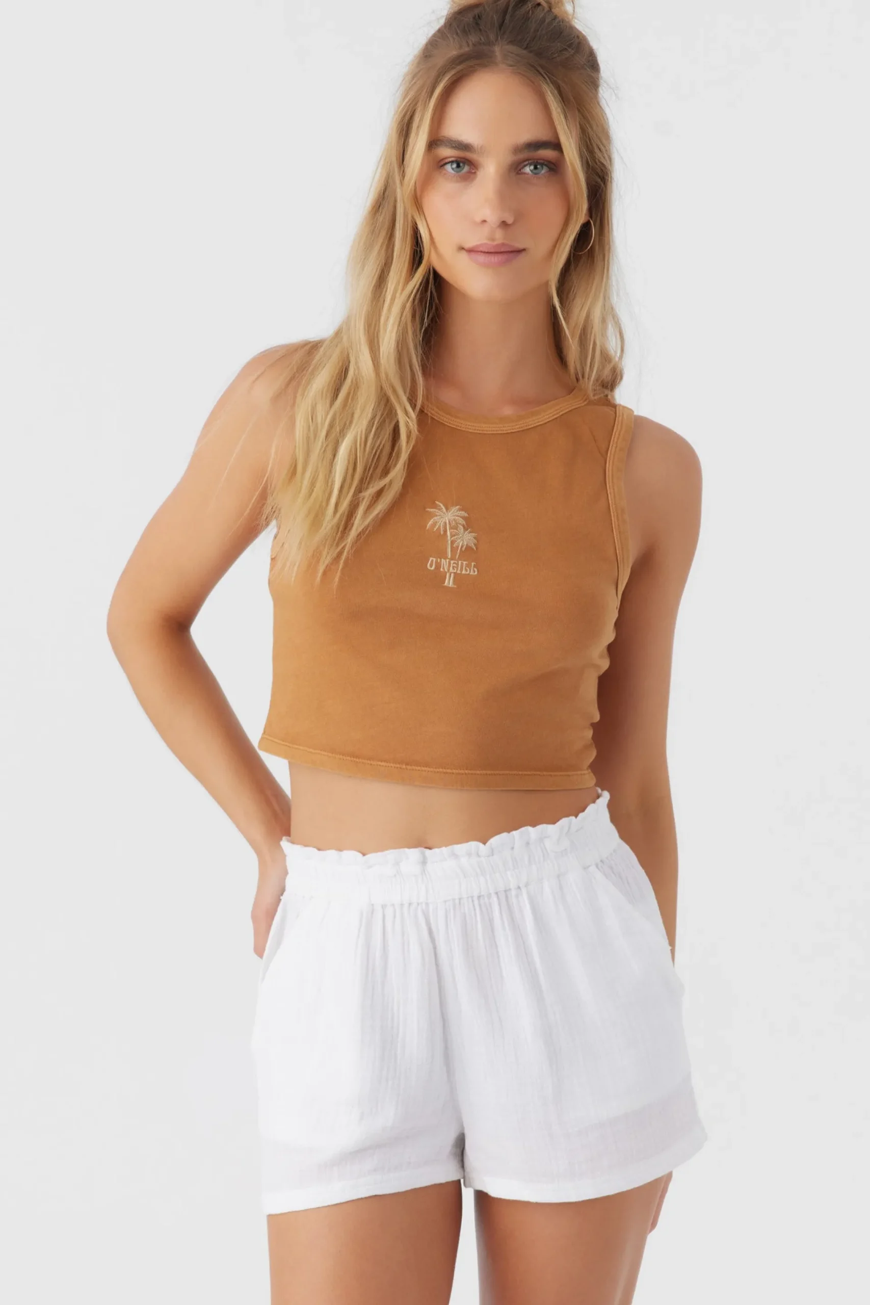 Women O’Neill Graphic Tees & Tanks<HEAD IN THE PALMS TEE