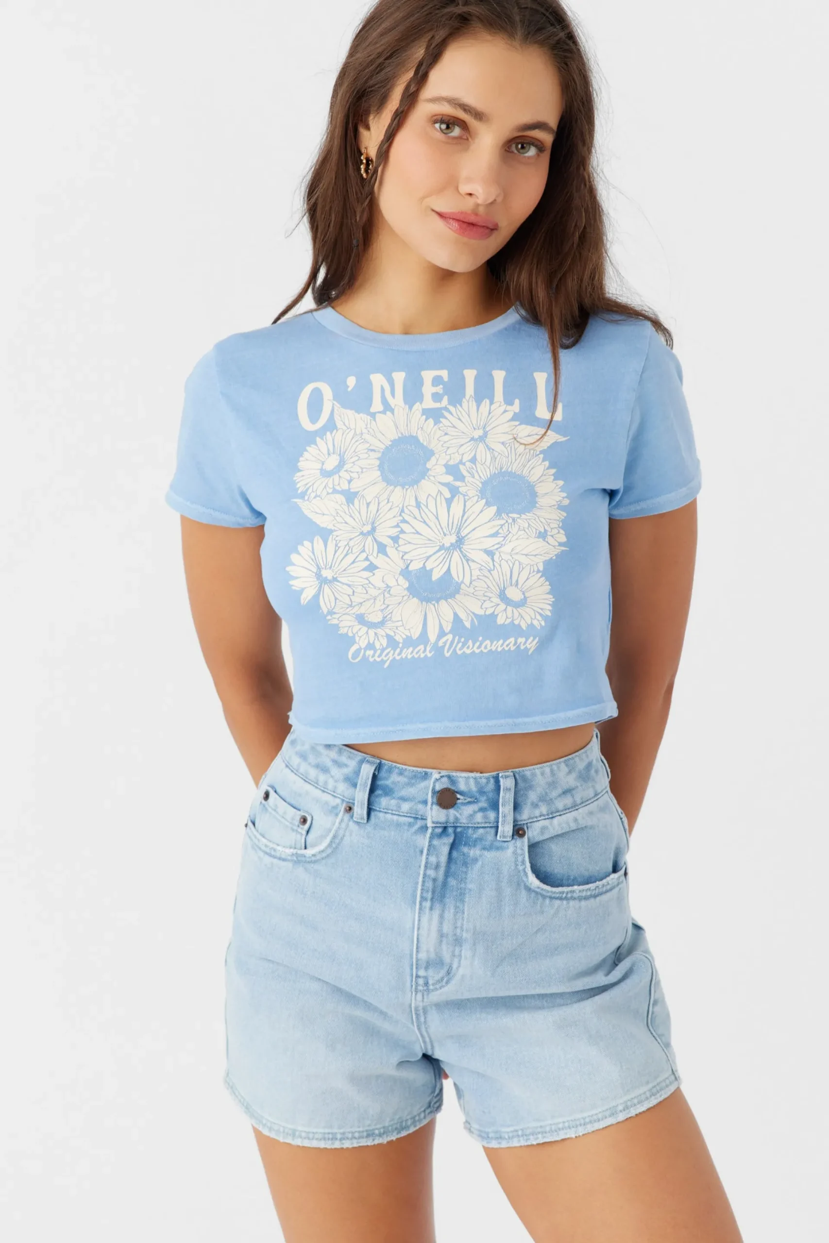 Women O’Neill Graphic Tees & Tanks<HERITAGE DAISY TEE