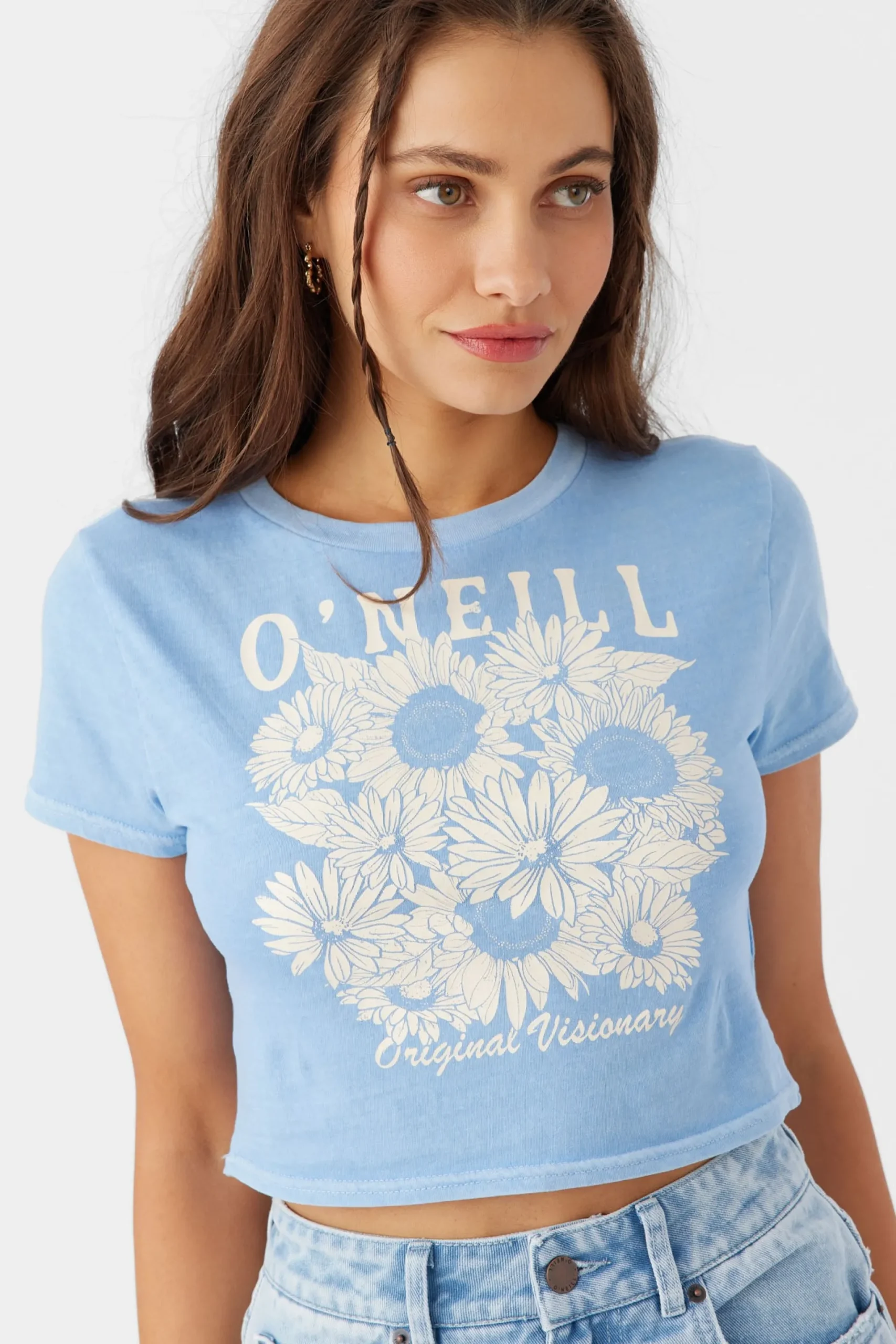 Women O’Neill Graphic Tees & Tanks<HERITAGE DAISY TEE