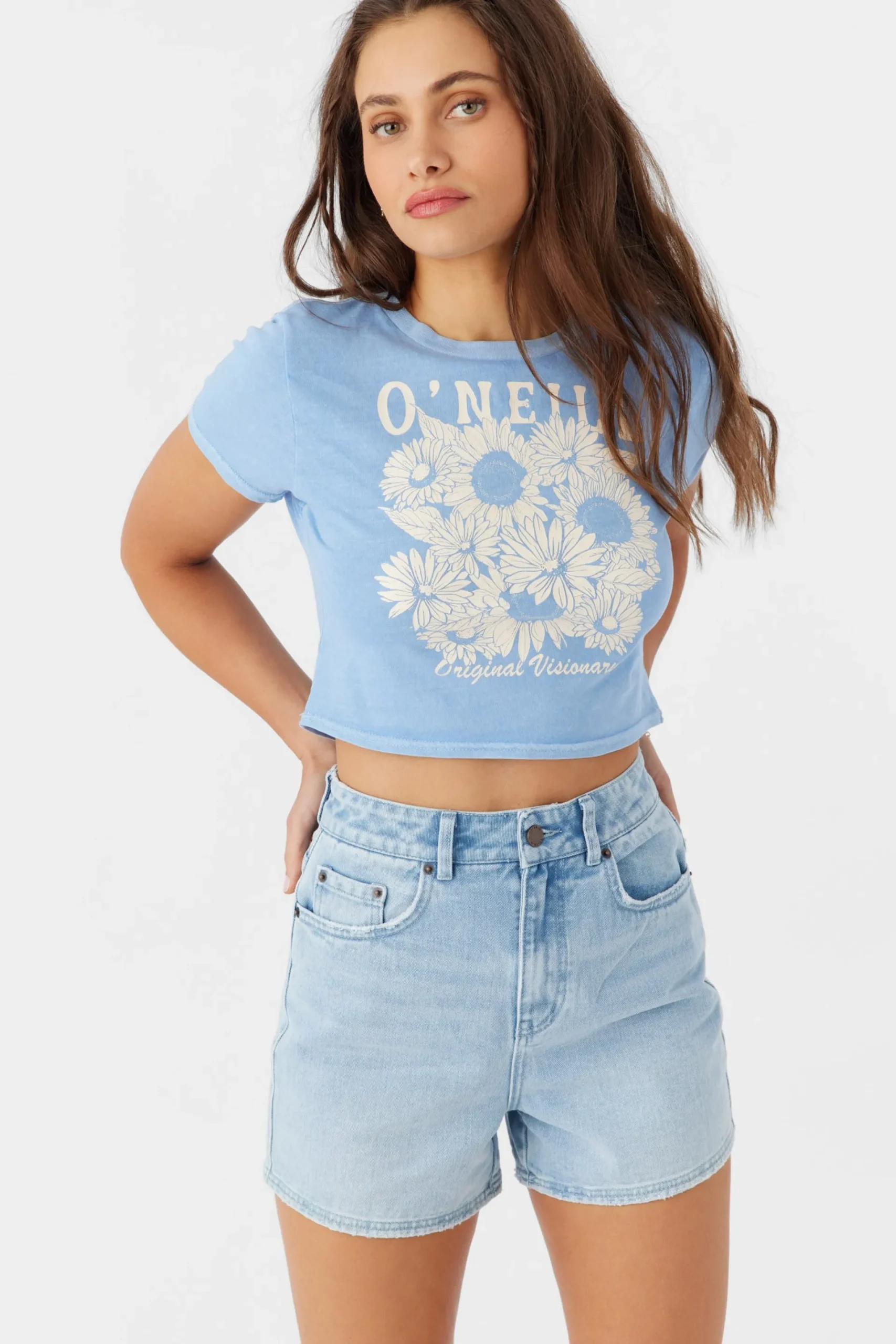 Women O’Neill Graphic Tees & Tanks<HERITAGE DAISY TEE