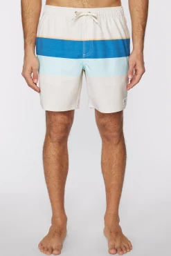 O’Neill Side Pockets<HERMOSA ELASTIC WAIST 17" SWIM TRUNKS