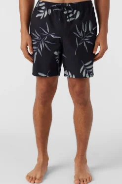 O’Neill Side Pockets|Swim Trunks<HERMOSA ELASTIC WAIST 17" SWIM TRUNKS