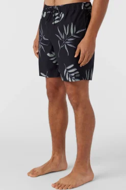 O’Neill Side Pockets|Swim Trunks<HERMOSA ELASTIC WAIST 17" SWIM TRUNKS