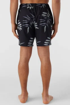 O’Neill Side Pockets|Swim Trunks<HERMOSA ELASTIC WAIST 17" SWIM TRUNKS