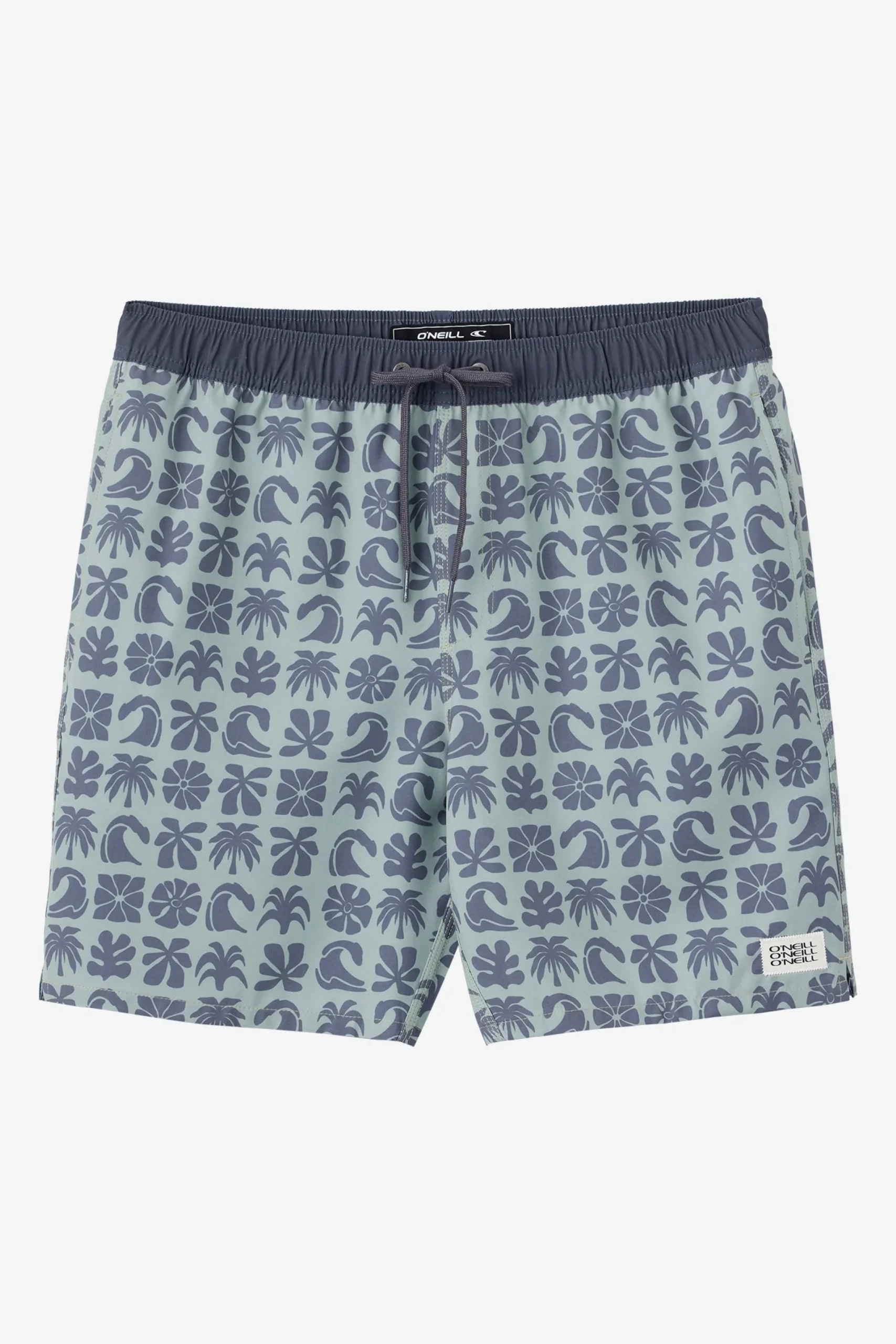 O’Neill Side Pockets<HERMOSA ELASTIC WAIST 17" SWIM TRUNKS