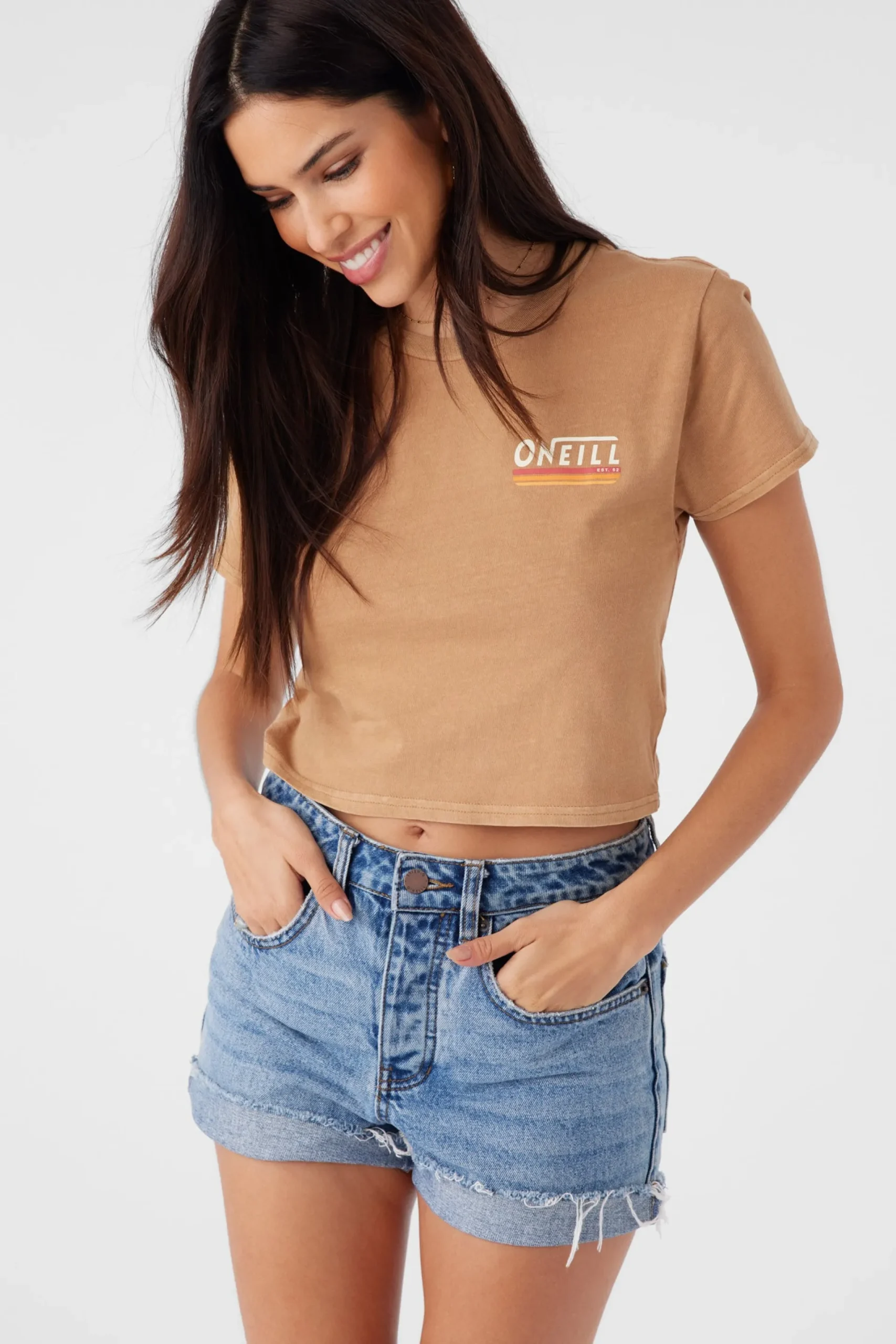 Women O’Neill Graphic Tees & Tanks<HIDEOUT TEE