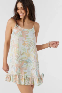 Women O’Neill Dresses<HOLLIS DALIA FLORAL DRESS