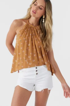 Women O’Neill Tops<HUDSYN KIRA FLORAL TOP