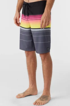 O’Neill Performance<HYPERFREAK HEAT STRIPE 21" BOARDSHORTS