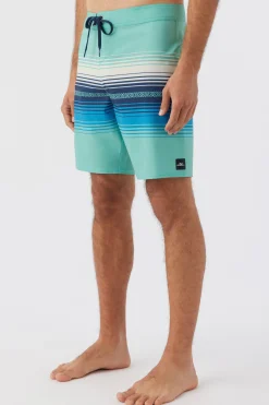 O’Neill Performance<HYPERFREAK HEAT STRIPE LINE 19" BOARDSHORTS