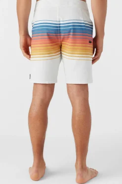 O’Neill Performance<HYPERFREAK HEAT STRIPE LINE 19" BOARDSHORTS