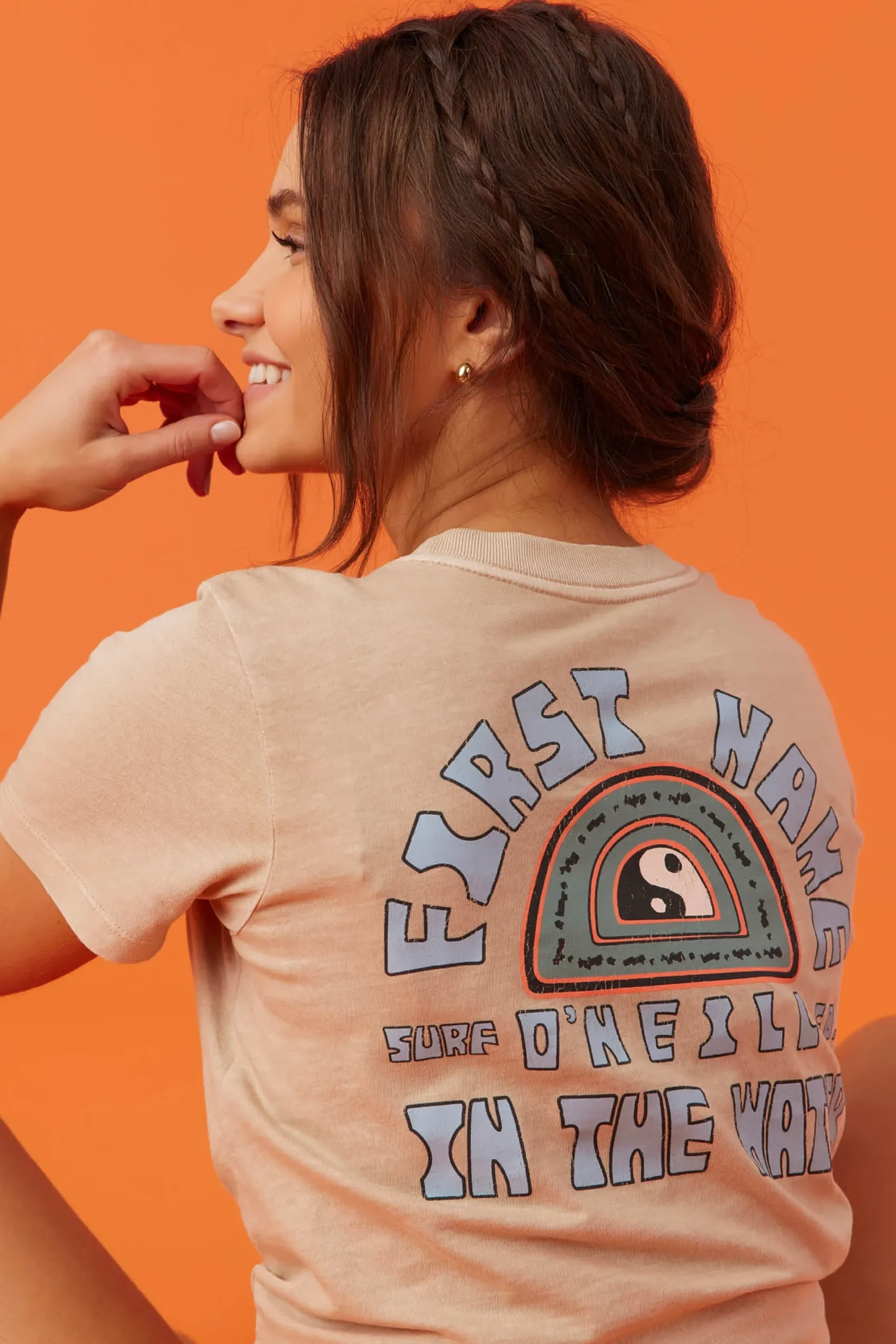 Women O’Neill Graphic Tees & Tanks<IN THE WATER TEE