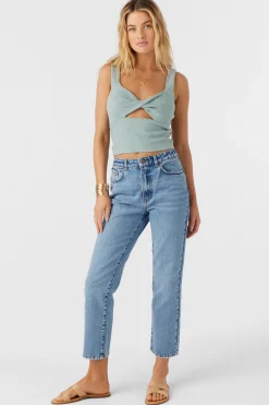 Women O’Neill Tops<JAYDE TWIST KNIT TANK TOP