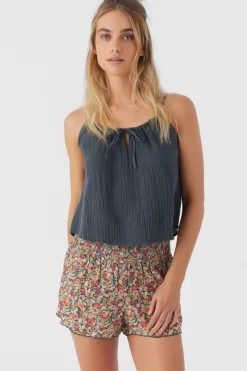 Women O’Neill Bottoms<JOHNNY EDEN DITSY BEACH SHORTS