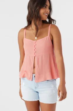 Women O’Neill Tops<KALLIE FLY AWAY TANK TOP