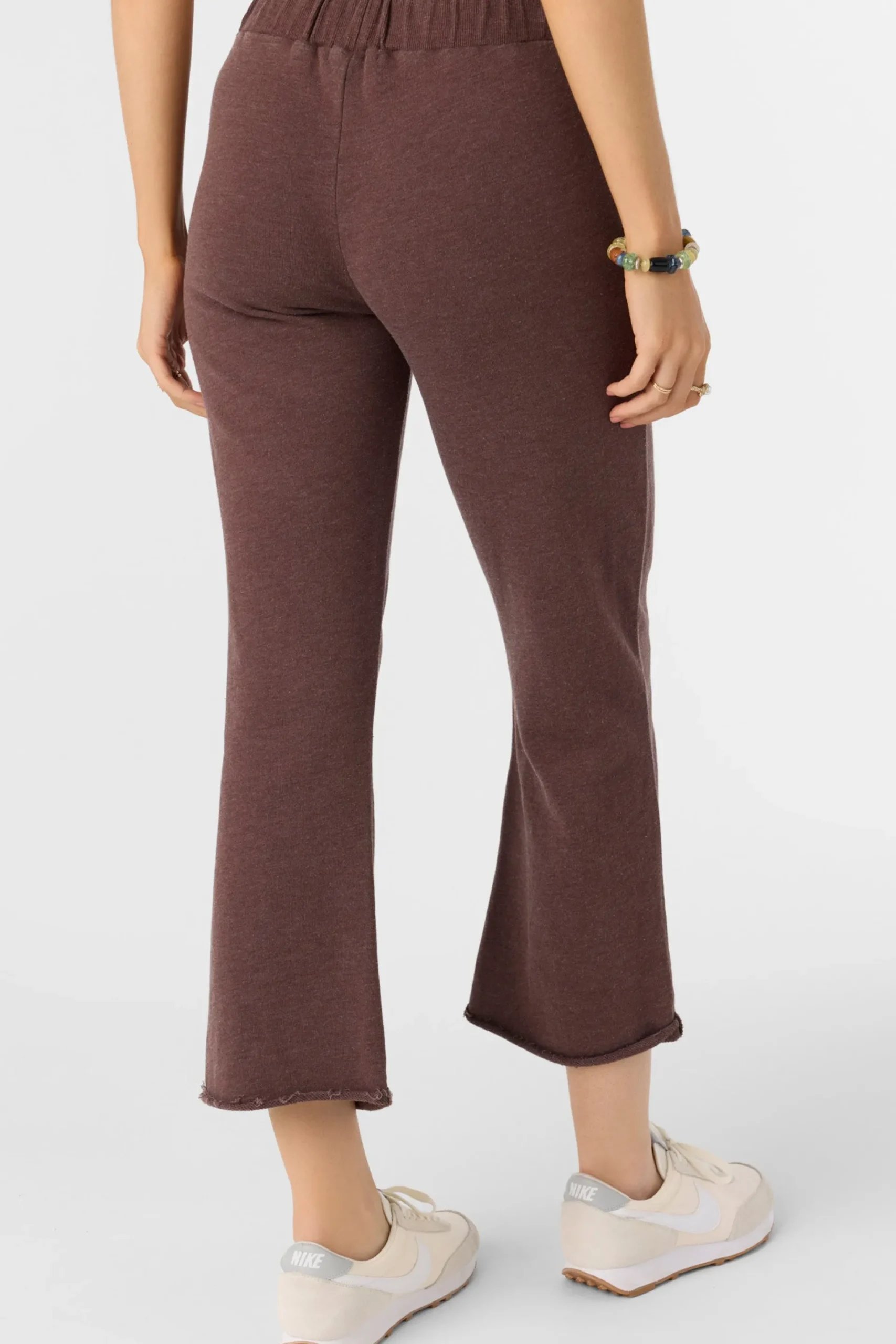 Women O’Neill Bottoms<KARMA FRENCH TERRY CROPPED LOUNGE PANTS