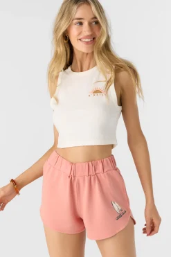 Women O’Neill Bottoms<KARMA FRENCH TERRY LOUNGE SHORTS