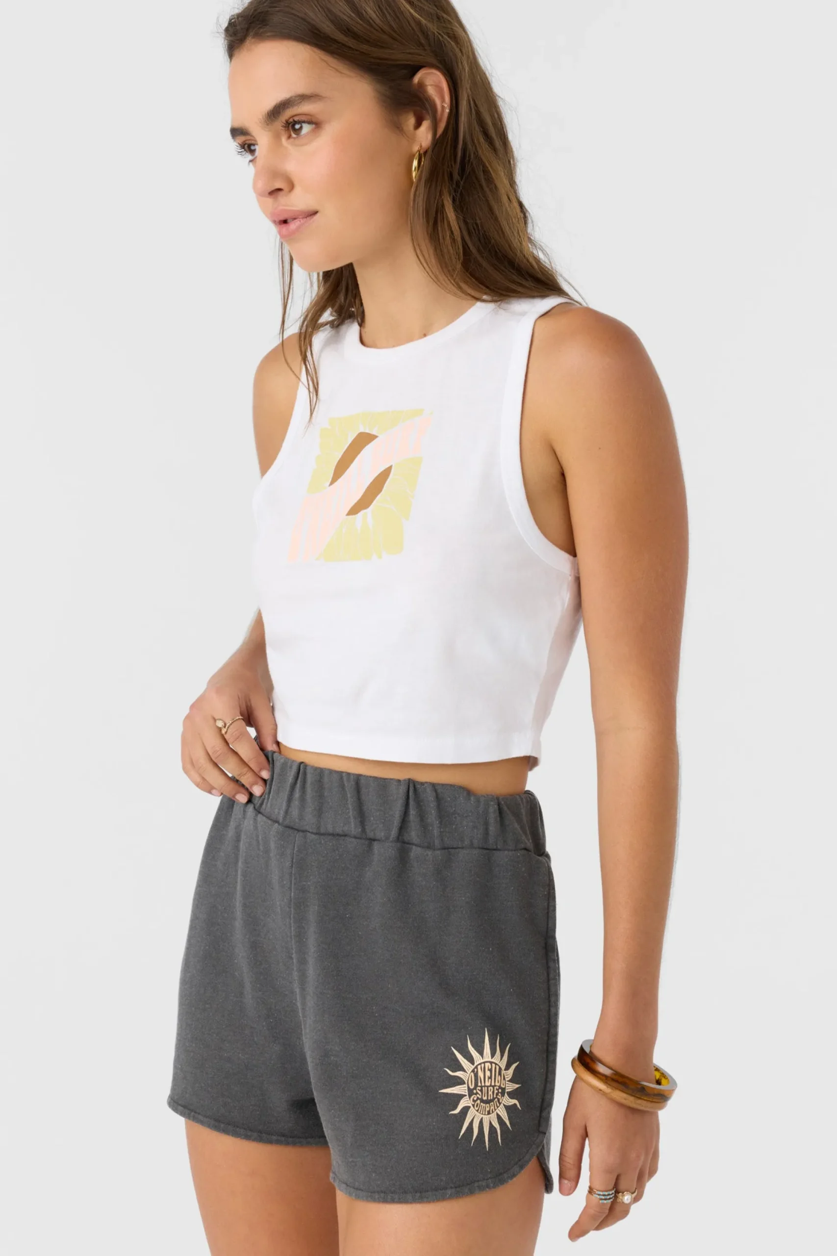 Women O’Neill Bottoms<KARMA FRENCH TERRY LOUNGE SHORTS