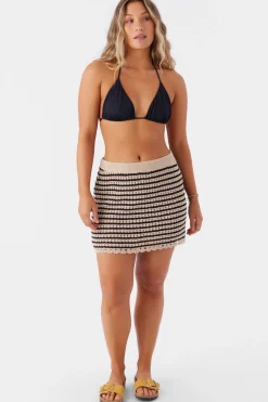 Women O’Neill Cover-Ups<KELSEY CROCHET COVER-UP MINI SKIRT