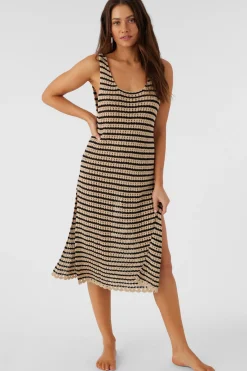 Women O’Neill Cover-Ups<KELSEY CROCHET MIDI DRESS COVER-UP