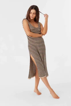 Women O’Neill Cover-Ups<KELSEY CROCHET MIDI DRESS COVER-UP