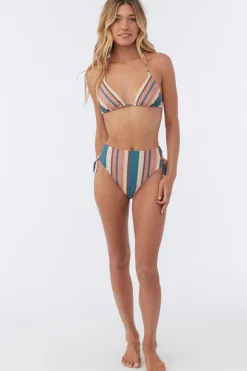 Women O’Neill Halter<KENDARI STRIPE VENICE TRIANGLE TOP