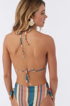 Women O’Neill Halter<KENDARI STRIPE VENICE TRIANGLE TOP