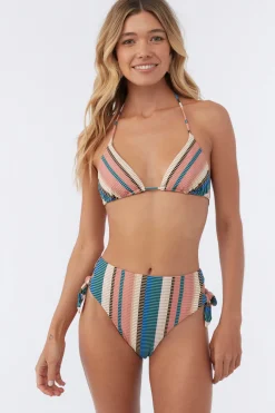 Women O’Neill Halter<KENDARI STRIPE VENICE TRIANGLE TOP