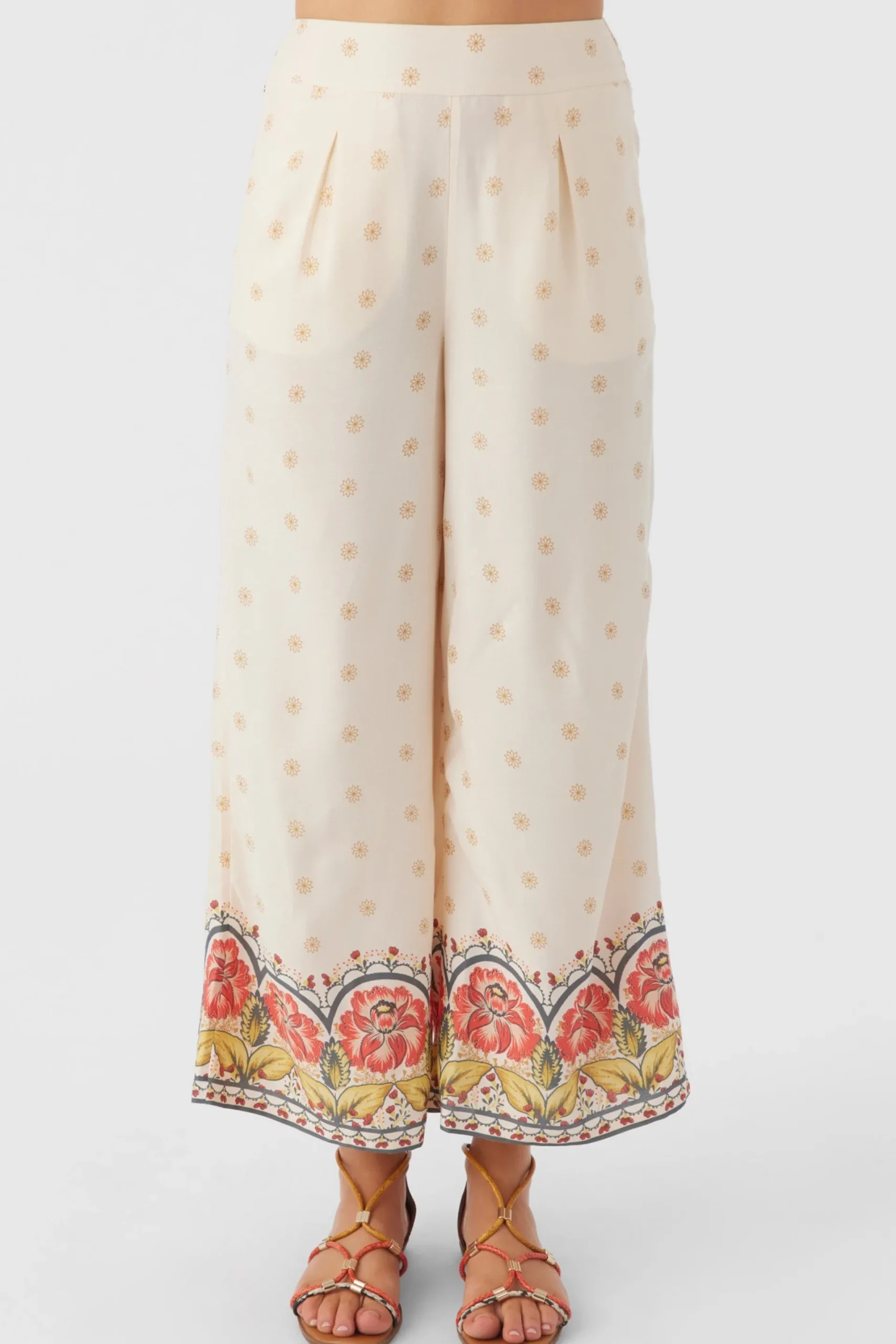 Women O’Neill Bottoms<LACEY BORDER PRINT PANTS
