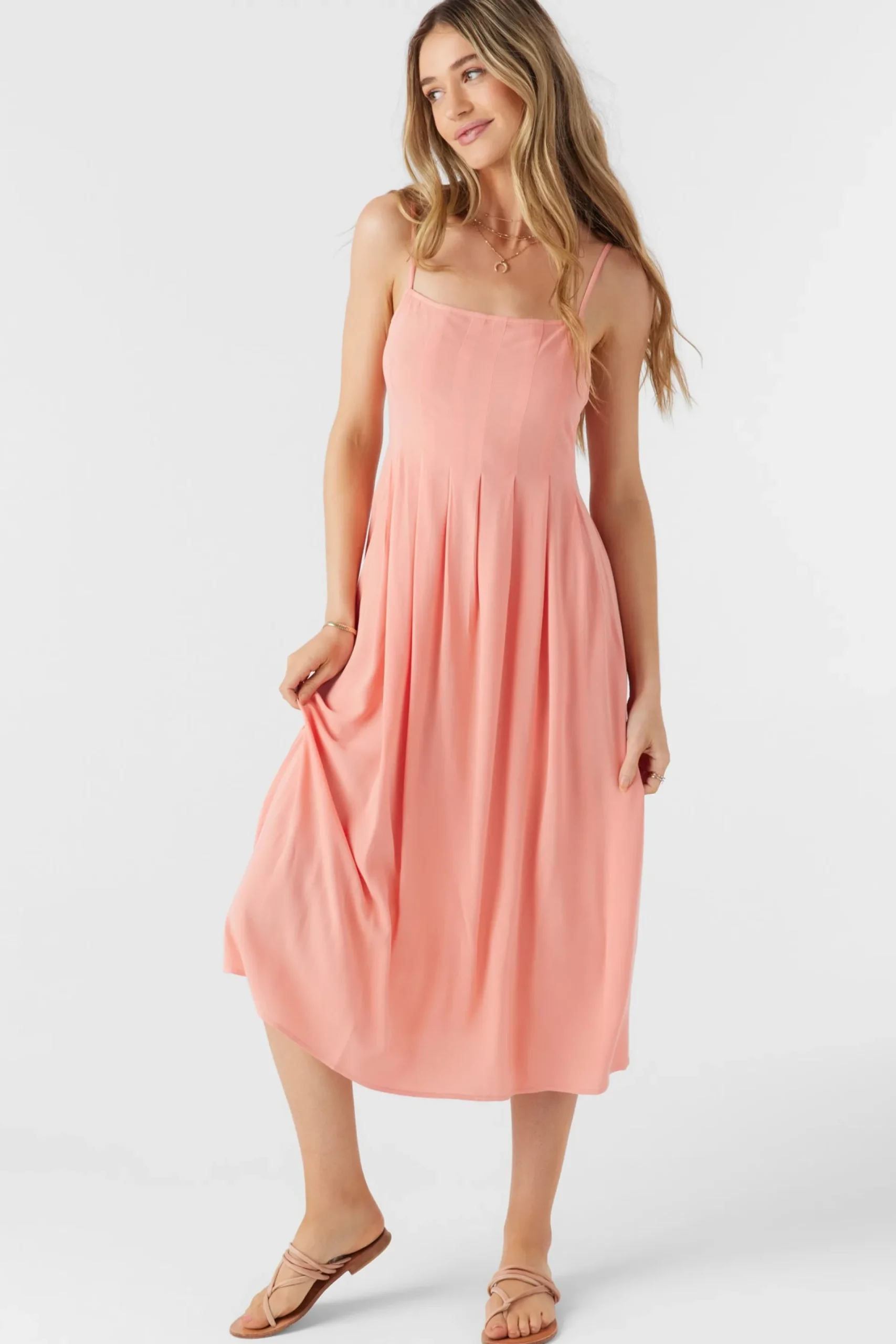 Women O’Neill Dresses<LAILEY MIDI DRESS