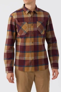 O’Neill Shirts & Flannels<LANDMARKED FLANNEL LONG SLEEVE SHIRT