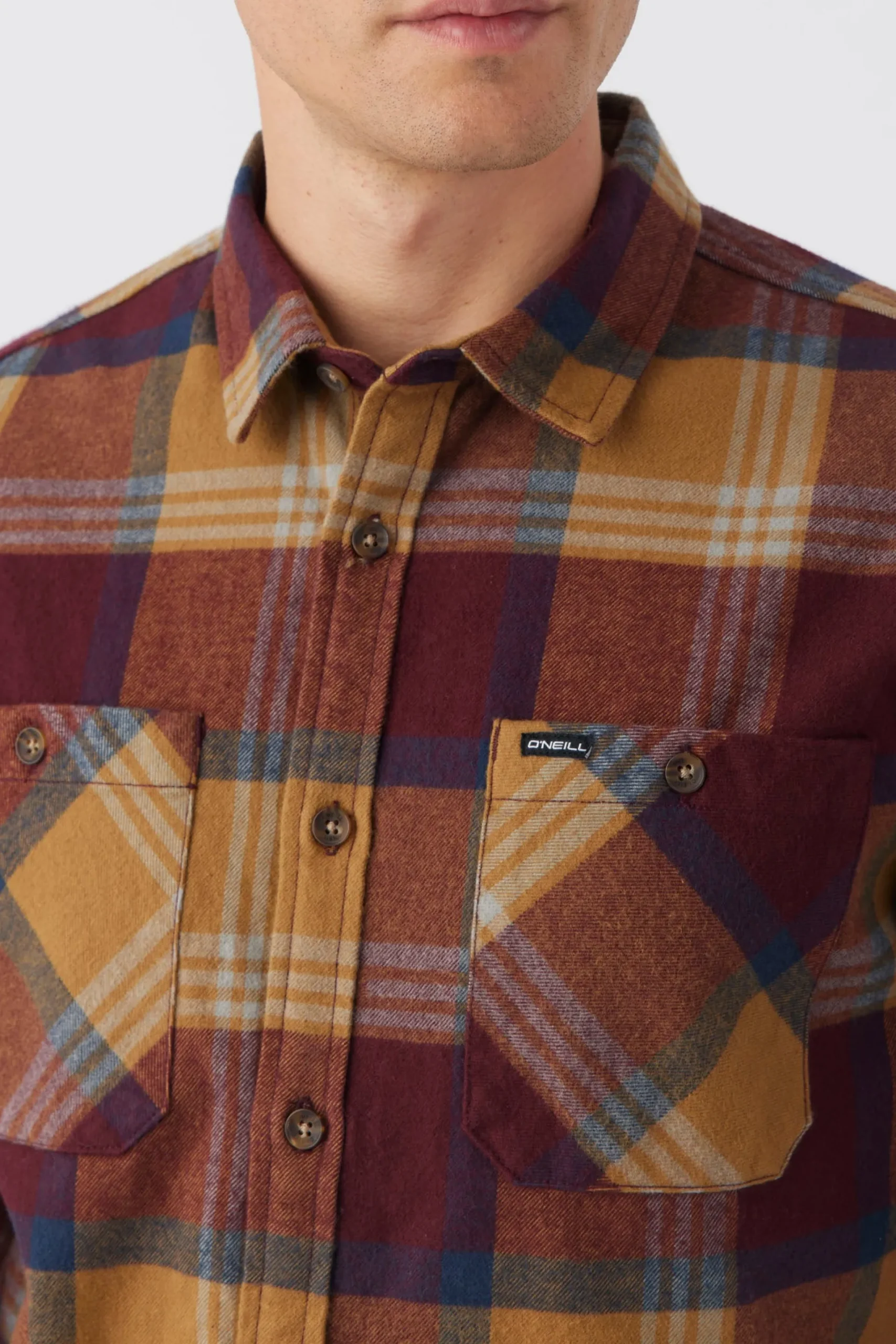 O’Neill Shirts & Flannels<LANDMARKED FLANNEL LONG SLEEVE SHIRT