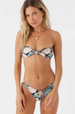 Women O’Neill Bikini Tops<MACAW TROPICAL PLACENCIA BANDEAU TOP