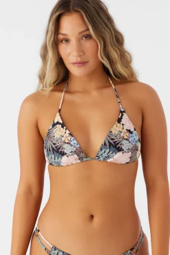 Women O’Neill Halter|Triangle<MACAW TROPICAL VENICE TRIANGLE TOP
