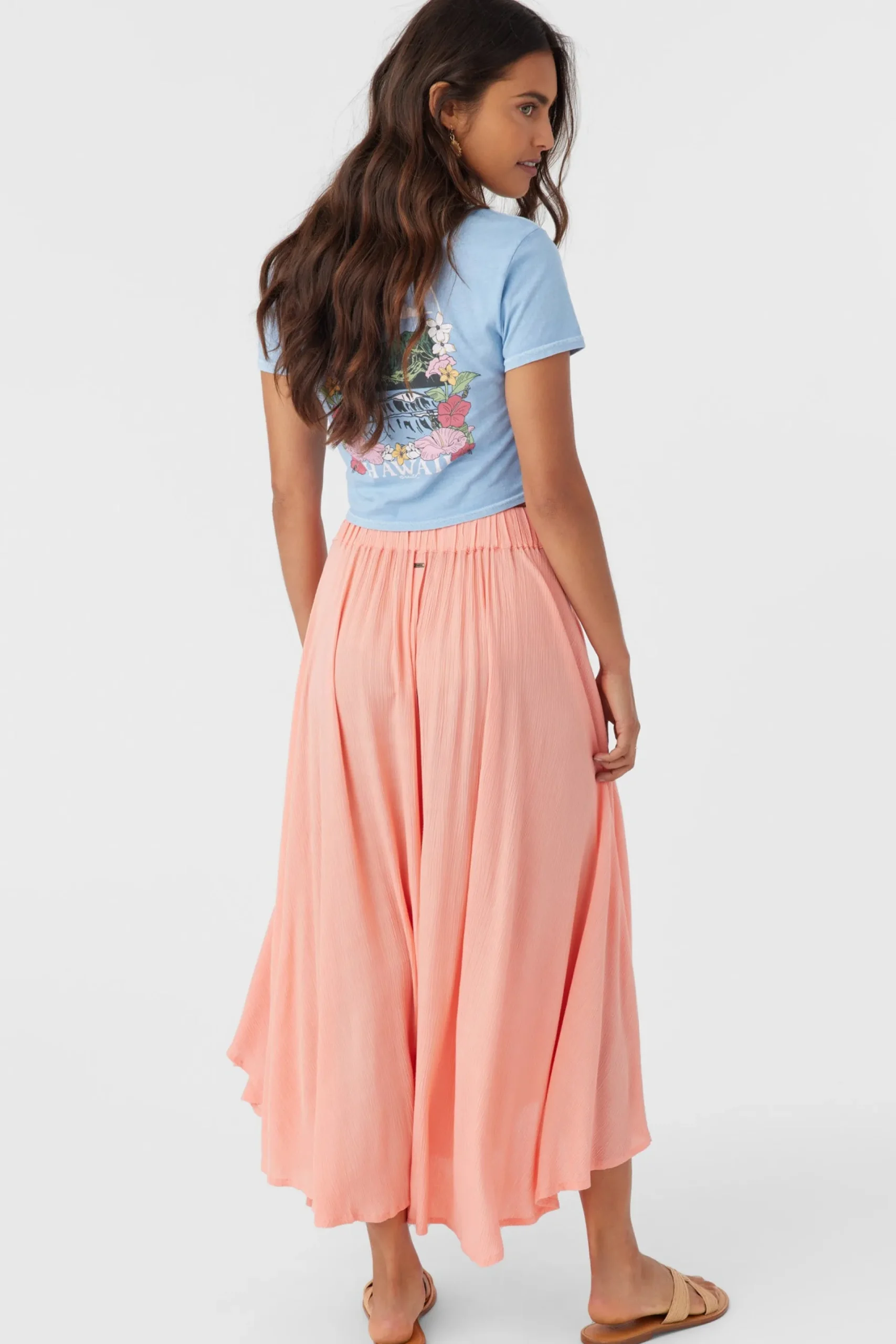 Women O’Neill Bottoms<MARNIE SOLID MIDI SKIRT
