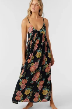 Women O’Neill Cover-Ups|Dresses<MEL MAXI KALI FLORAL SWIM COVER-UP DRESS