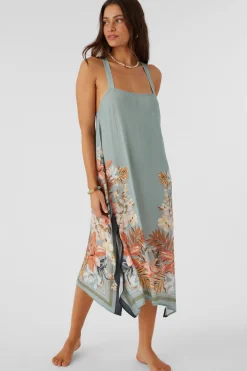 Women O’Neill Cover-Ups<MIRANDA PUNTA TROPICAL MIDI COVER-UP DRESS