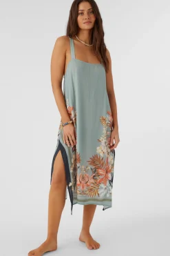 Women O’Neill Cover-Ups<MIRANDA PUNTA TROPICAL MIDI COVER-UP DRESS