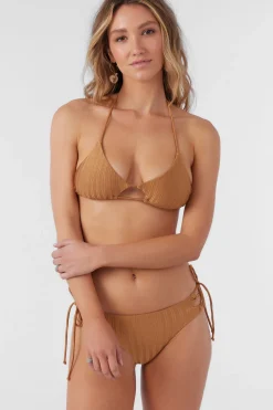 Women O’Neill Skimpy|Bikini Bottoms<MIZI METALLIC RIB JENSEN SKIMPY BOTTOMS